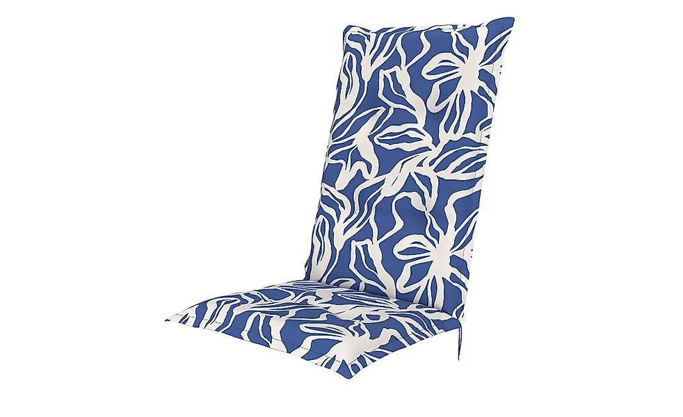 sun garden Sesselauflage  Naxos ¦ blau ¦ Maße (cm): B: 50 H: 6 Garten > Auf günstig online kaufen