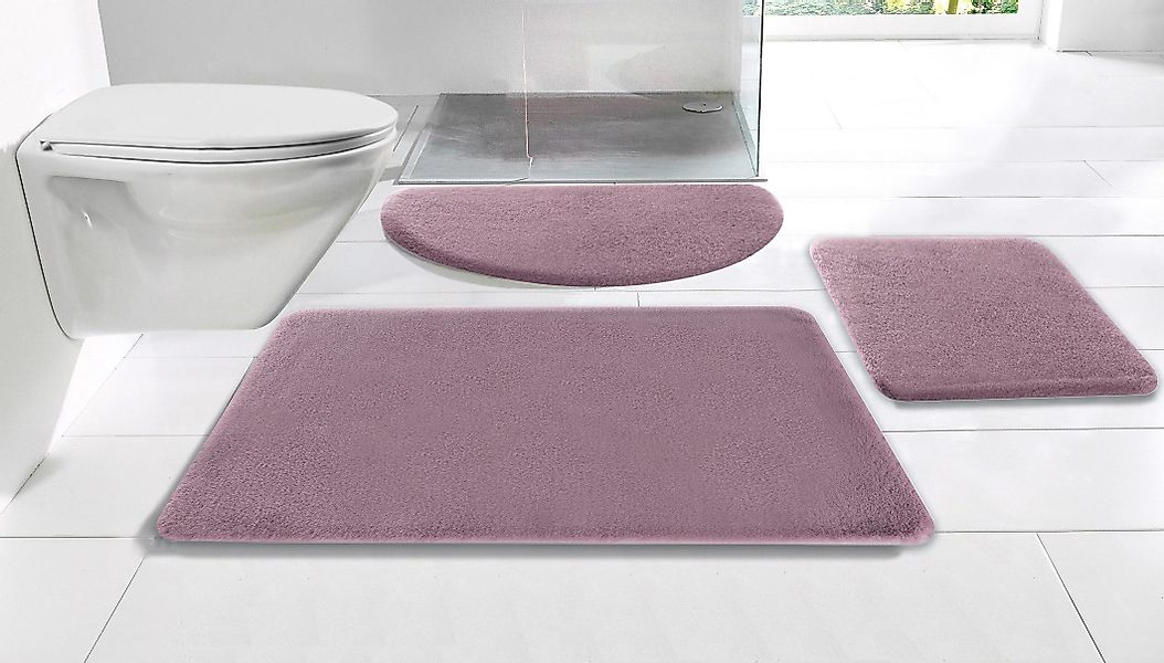 my home Badematte Valeria, Kaninchenfell-Haptik, Höhe günstig online kaufen