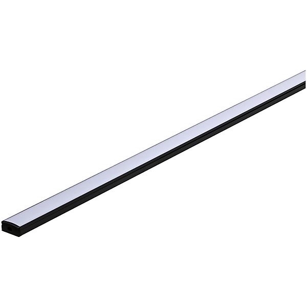 Paulmann "LED Strip Profil Base Weißer Diffusor 1m Schwarz" günstig online kaufen