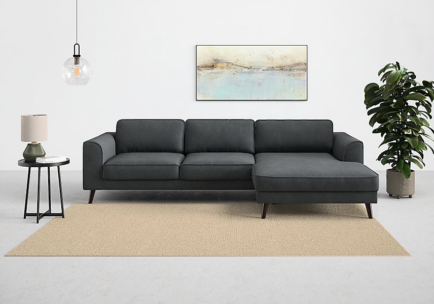 TRENDMANUFAKTUR Ecksofa Lumber Jack, elegantes Designsofa, günstig online kaufen