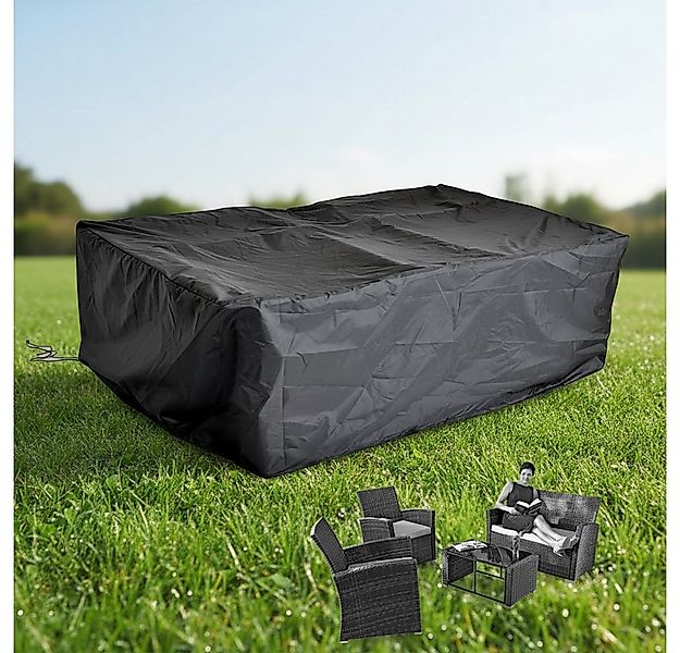 Melko Gartenmöbel-Schutzhülle Schutzhülle Abdeckung Abdeckplane Schwarz 132 günstig online kaufen