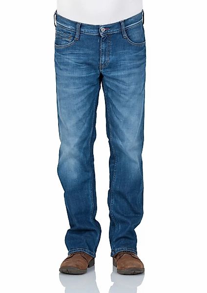 Mustang Herren Jeans Oregon Straight - Blau - Light Scratched Used günstig online kaufen