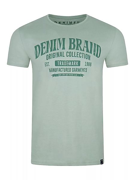 DENIMFY Tshirt Herren Baumwolle Regular Fit DFNuri 4er Pack Set günstig online kaufen