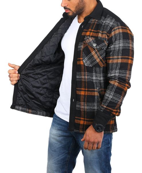 CARISMA Langarmhemd gefütterte Holzfäller Karo Hemd günstig online kaufen