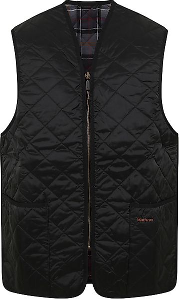 Barbour Innenfutter Quilted Zip-in Schwarz - Größe 44 günstig online kaufen