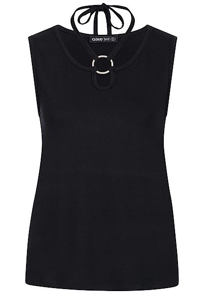 CLOUD 5IVE Muskelshirt CLOUD 5IVE Cloud 5ive Viscose Neckholder Top with Ri günstig online kaufen