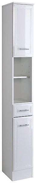 welltime Hochschrank "Neapel", Breite 25 cm, mit Hochglanzfronten und elega günstig online kaufen