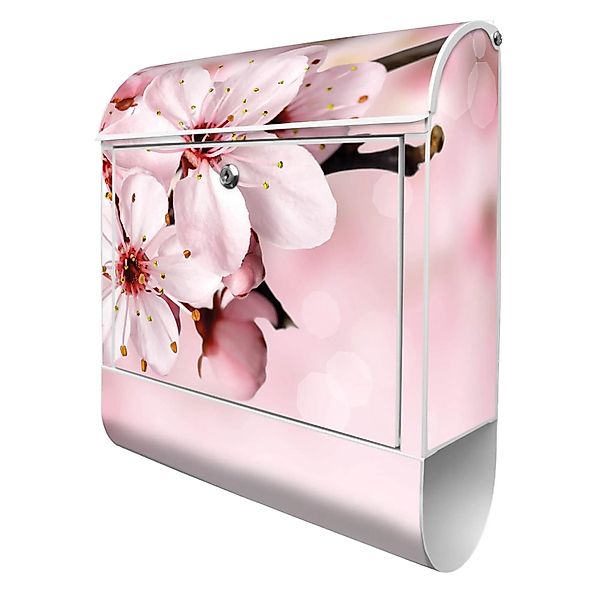 Banjado Design Briefkasten Weiß Pulverbeschichtet 39x47x14cm 2 Schlüssel Mi günstig online kaufen