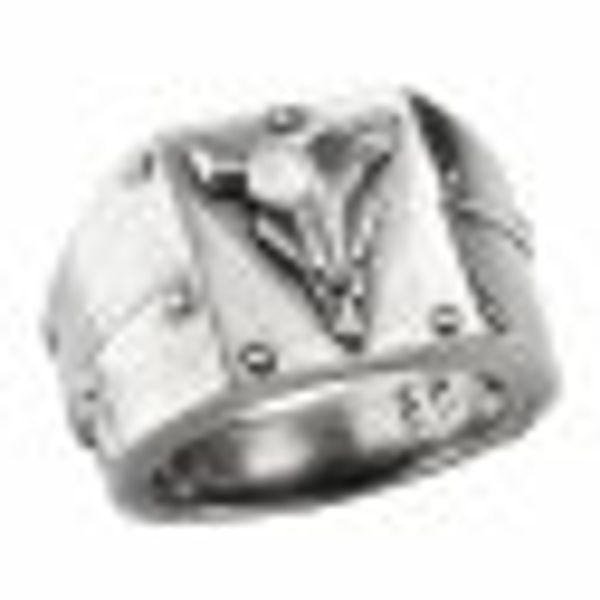 Ring Silber 925 oxidiert Stierkopf günstig online kaufen