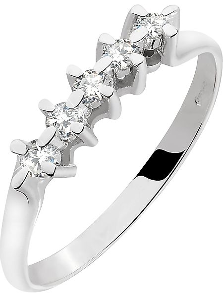 CHRIST Diamantring CHRIST Damen-Damenring 750er Weißgold günstig online kaufen