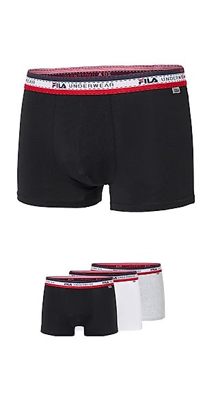 Fila Boxershorts "MAN BOXER SHORTS", (3er Pack), elastischer Logo-Webbund, günstig online kaufen