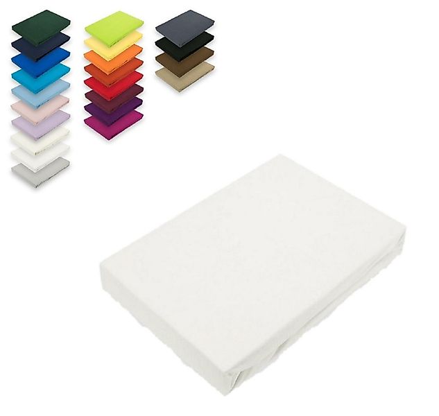 EXKLUSIV HEIMTEXTIL Spannbettlaken Microfaser Spannbettlaken Rundumgummizug günstig online kaufen