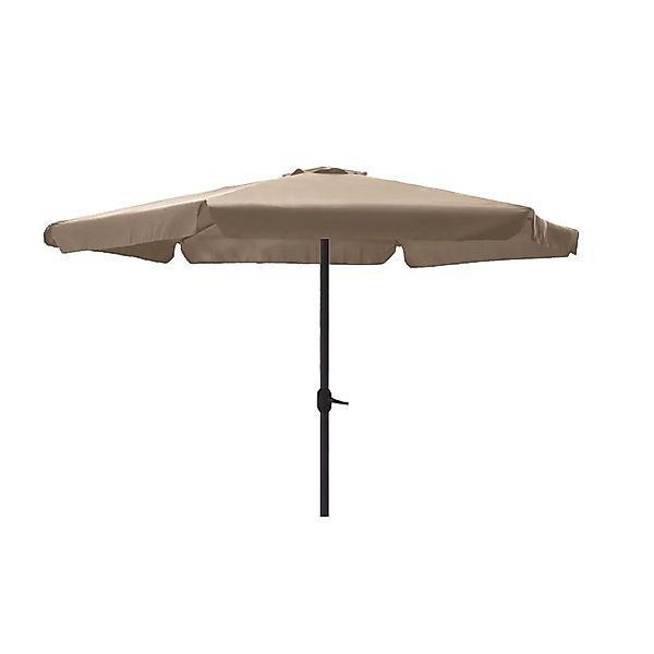 Lex XL Alu Sonnenschirm Ø 3m Kurbelschirm Gartenschirm Marktschirm Krempe T günstig online kaufen