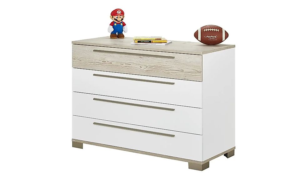 PAIDI Kommode  Carlo ¦ weiß ¦ Maße (cm): B: 126,8 H: 91,3 T: 55.6 Baby > Ba günstig online kaufen