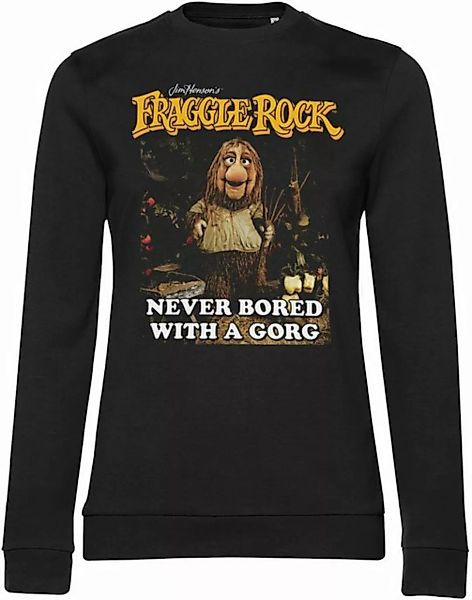 Fraggle Rock Rundhalspullover Never Bored With A Gorg Girly Sweatshirt günstig online kaufen