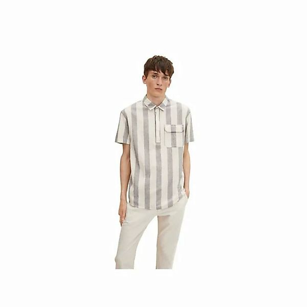 TOM TAILOR Poloshirt grau regular fit (1-tlg) günstig online kaufen
