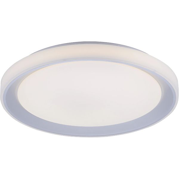 Just Light. LED-Deckenleuchte LolaSmart-Leni Silber Ø 51 cm günstig online kaufen