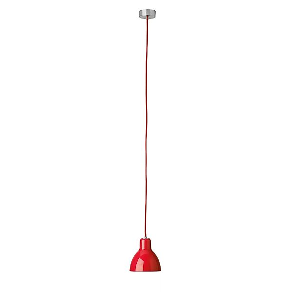 Rotaliana - Luxy H5 Pendelleuchte - rot/glänzend/Kabel rot/Ø 13,5cm günstig online kaufen