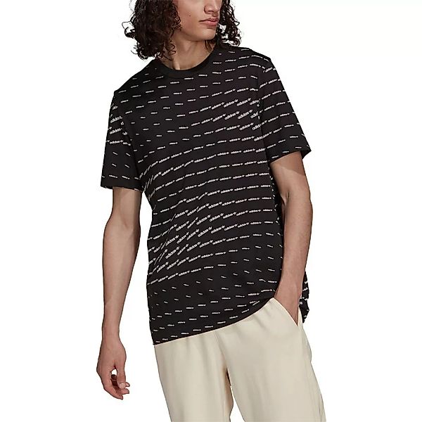 Adidas Originals Mono Kurzarm T-shirt 2XL Black / White günstig online kaufen