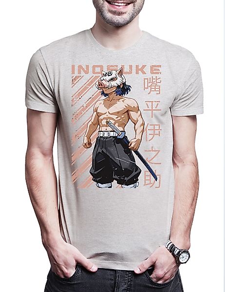Urban Backwoods Print-Shirt Inosuke Warrior Herren günstig online kaufen