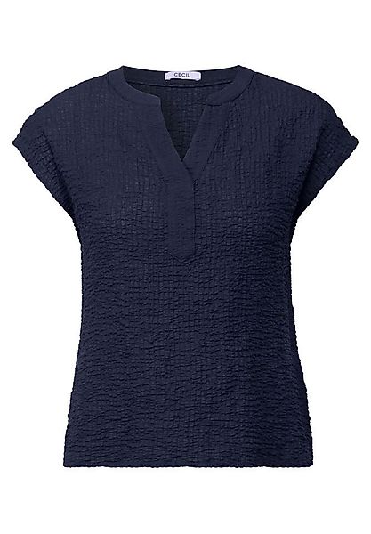 CECIL Kurzarmbluse - Kurzarm Strukturbluse Damen günstig online kaufen