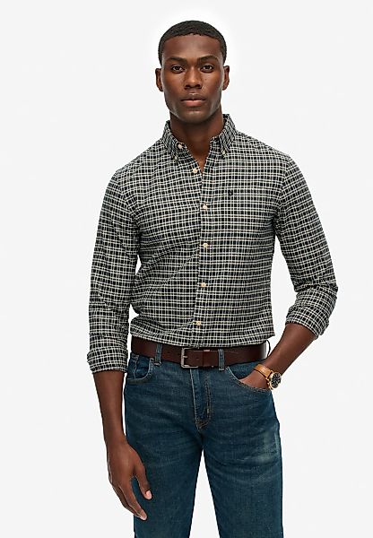 Superdry Langarmhemd "PREMIUM CHECK OXFORD SHIRT" günstig online kaufen