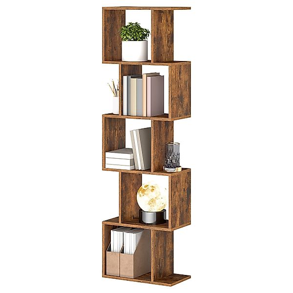 VASAGLE Bücherregal, 6 stöckiges Bücherregal, 24 günstig online kaufen
