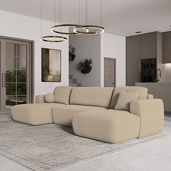 Masseno Ecksofa SENTUM mit Schlaffunktion U-Form, günstig online kaufen