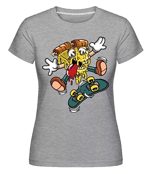 Pizza Skater · Shirtinator Frauen T-Shirt günstig online kaufen