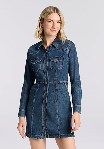 Levi's® Jeanskleid FLYNN WESTERN COR Western-Style günstig online kaufen