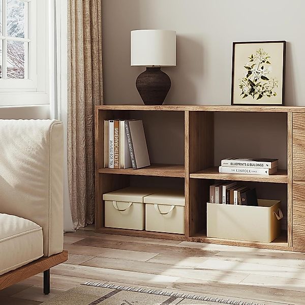 Woltu Aufbewahrungsbox (1 St., Set), mit Deckel, mit Griffen, faltbare Box günstig online kaufen