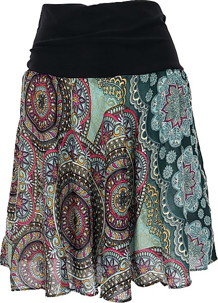 Guru-Shop Minirock Luftiger Minirock, Boho Sommerrock günstig online kaufen