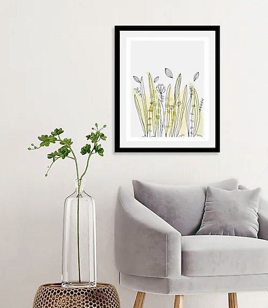 queence Bild »Fila« Blumenbilder   Gräser   Pflanzen   Pflanzenbilder 1 Stk günstig online kaufen