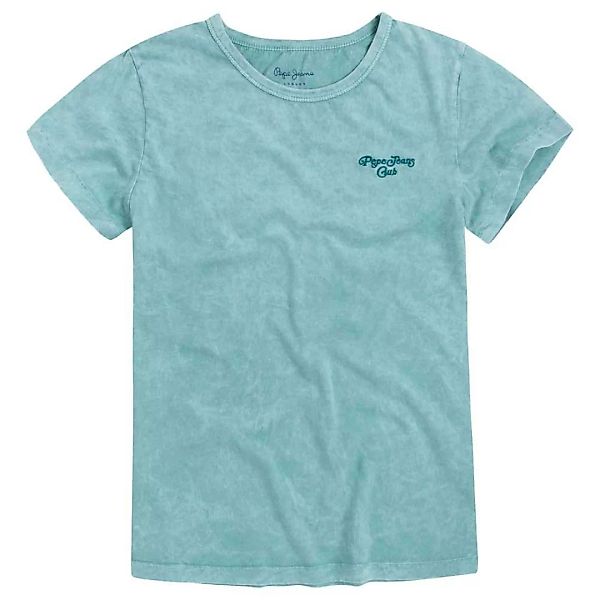 Pepe Jeans Teresa Kurzärmeliges T-shirt M Azzurro günstig online kaufen