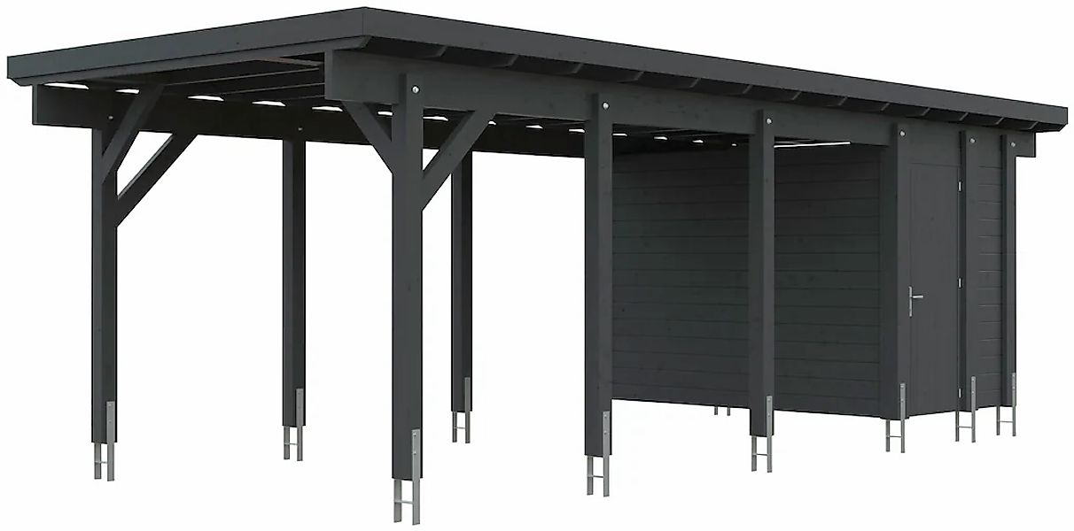 Kiehn-Holz Carport-Geräteraum BxT: 299x174 cm, nur für Carport KH 320/321 günstig online kaufen