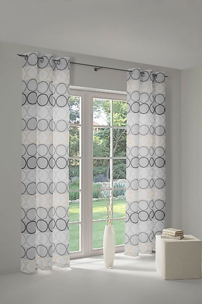 Wirth Vorhang "Zirbello" Ösen 1 Stk. tlg. günstig online kaufen
