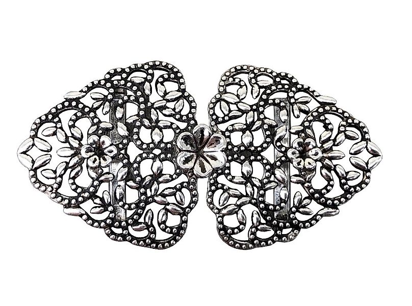 Hartmann-Knöpfe Gürtelschnalle blumige Dirndl Schürzenschliesse günstig online kaufen