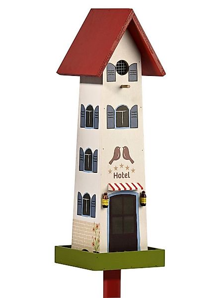 dobar Vogelhaus Dobar Vogelburg Hotel 19,5 x 19,5 x 60 cm günstig online kaufen