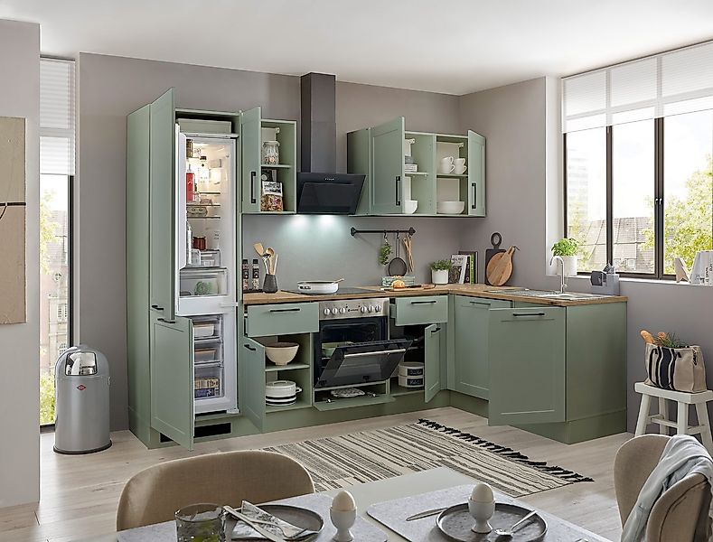 BASIC by Balculina Winkelküche Marsi, Stellmaße 280x175 cm, wahlweise mit E günstig online kaufen