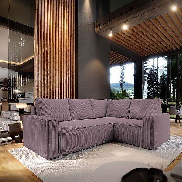 Masseno Ecksofa ESTANO mit Schlaffunktion L-Form, günstig online kaufen