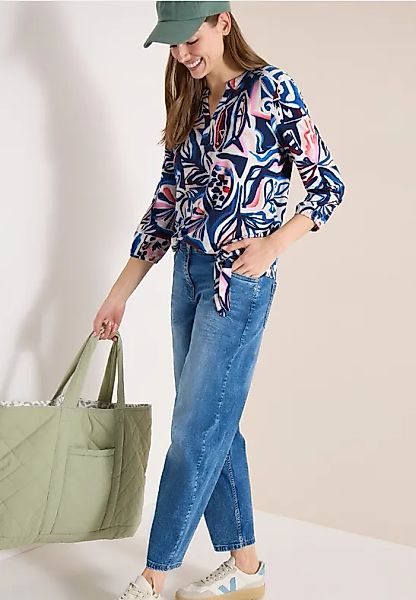 CECIL 3/4-Arm Shirt mit Knotendetail günstig online kaufen