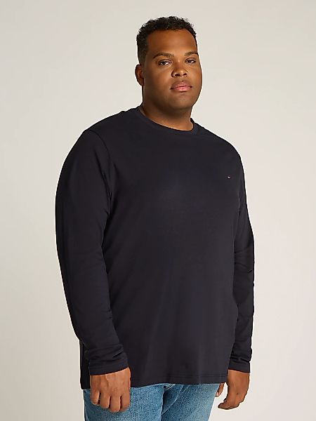 Tommy Hilfiger Big & Tall Longsleeve BT-STRETCH SLIM FIT TEE-B mit Rundhals günstig online kaufen