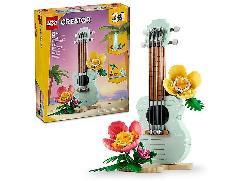 LEGO® LEGO® Creator 31156 Tropische Ukulele Konstruktionsspielsteine günstig online kaufen