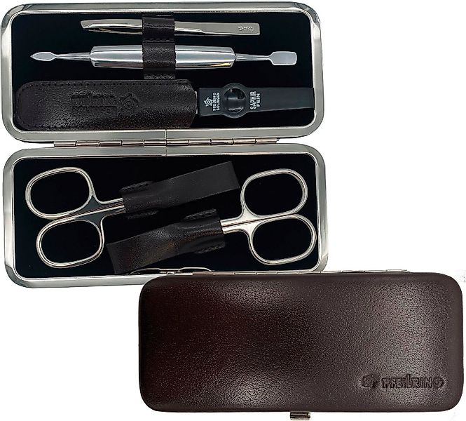 PFEILRING Maniküre-Etui, 5 tlg., Rahmenetui Rindleder günstig online kaufen