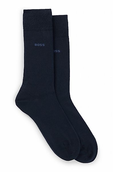 BOSS Businesssocken "2P RS Uni CC" Packung, 2er, 2 Stk. tlg. mit Markenlogo günstig online kaufen