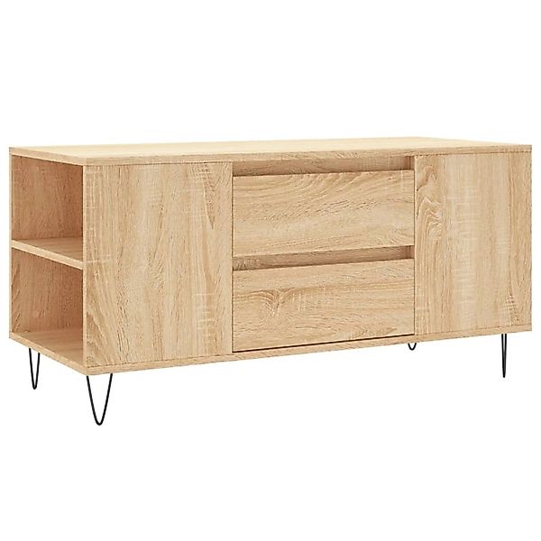 vidaXL Couchtisch Couchtisch Sonoma-Eiche 102x44,5x50 cm günstig online kaufen