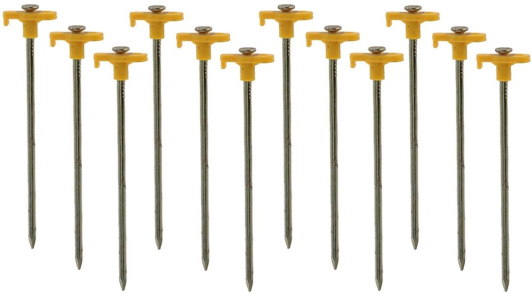 Redcliffs Zelthering Silber, (12-St), Camping, 12 günstig online kaufen