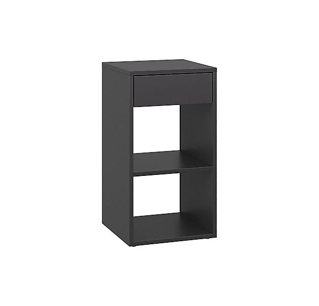 Vicco Nachtschrank Dany, Anthrazit, 35 x 65 cm mit 1 Schublade günstig online kaufen