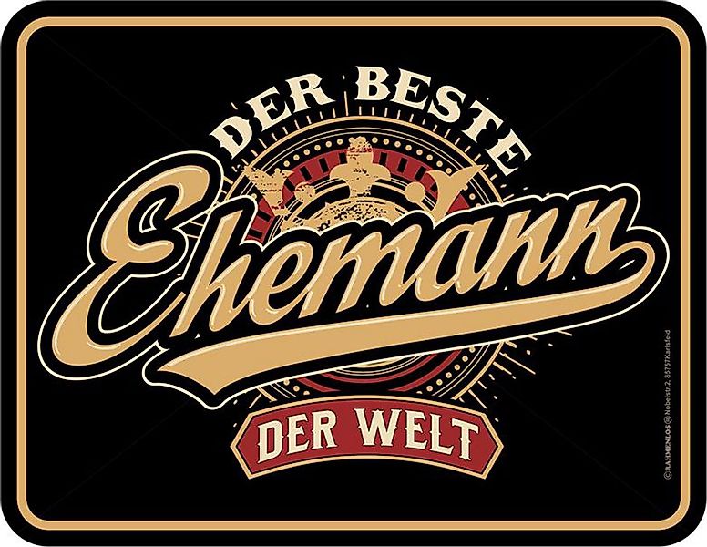 Metallschild Ehe - Fun-Schilder - beste Ehemann der Welt günstig online kaufen