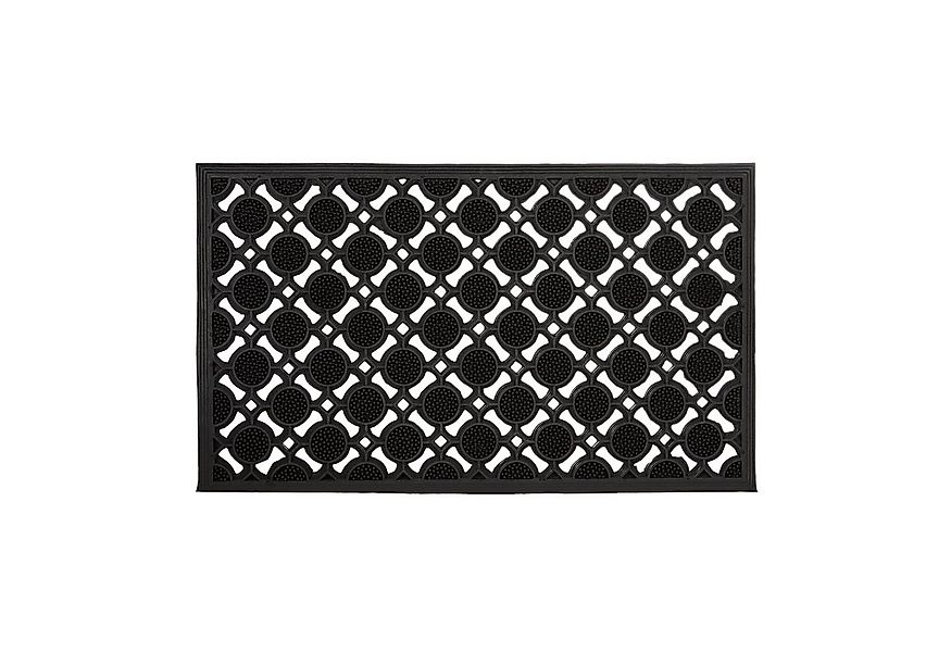 relaxdays Fußmatte Fußabtreter Gummi, Höhe: 5 mm günstig online kaufen